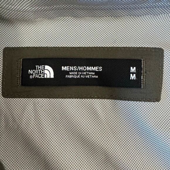 The North Face Swallowtail Lining Dry Vent Dark Green Jacket Size Medium Trail - Picture 7 of 11